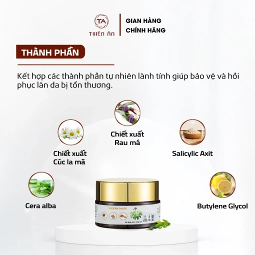 Kem Bôi Da Thiên Ân 20gr - Hình ảnh 2