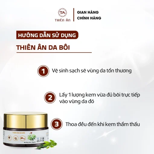 Kem Bôi Da Thiên Ân 20gr - Hình ảnh 4