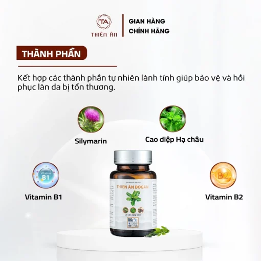 Viên Uống Thiên Ân BOGAN 20g - Hình ảnh 3
