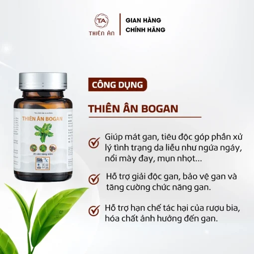 Viên Uống Thiên Ân BOGAN 20g - Hình ảnh 4
