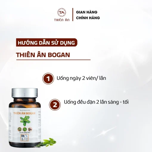 Viên Uống Thiên Ân BOGAN 20g - Hình ảnh 5