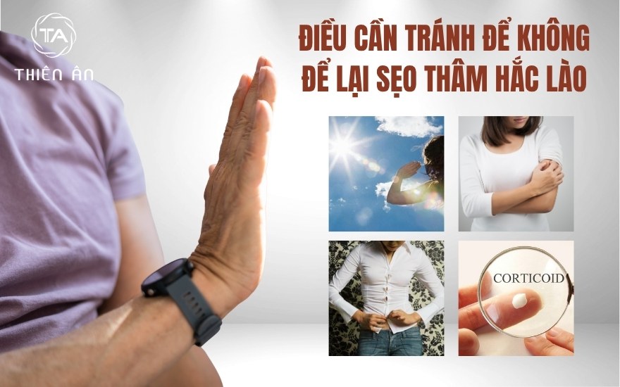Điều cần tráng giúp hắc lào để lại thâm