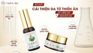 Thiên Ân - dòng sản phẩm giúp cải thiện da viêm ngứa